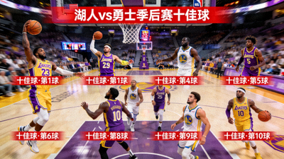 NBA季后赛湖人勇士对决十佳球精彩镜头